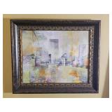Metropolis Sue Ann Harvis Original Oil Painting