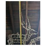 Illuminated Holiday Lawn Deer