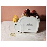 Waterford Holiday Heirloom Saint Nicholas Cookie Jar