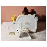 Waterford Holiday Heirloom Saint Nicholas Cookie Jar