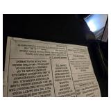 Power Reclining Brown Leather Armchair by Timberland Co Ltd - A