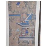 Pair of Framed Asian Architectural Scene Prints