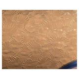 Decorative Stained Glass Window Panel in Wood Frame