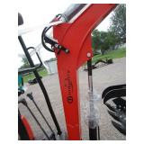 CFG NT18K Excavator w/Side Swing Boom & Kubota Diesel