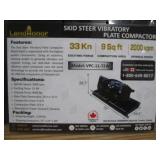 LandHonor 72" Skid Steer Vibratory Plate Compactor