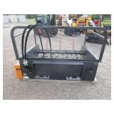 LandHonor 72" Skid Steer Round Bale Processor