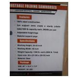 LandHonor Adjustable Folding Sawhorses