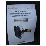 LandHonor 42" Skid Steer Articulating Brush Cutter