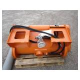 LandHonor Skid Steer Dual Discharge Cement Mixer