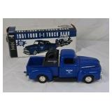 Vintage Wix Filters 1951 Ford F-1 Truck Bank – Blue Diecast with Tire Load and Original Box