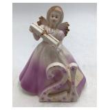 Vintage Josef Birthday Angel Figurine – Number 21 Birthday Girl