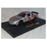 Dale Earnhardt Sr. Goodwrench Monte Carlo – Silver Chrome "Quick Silver" Replica on Checkered Base