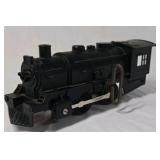 Vintage Black Wind-Up Toy Steam Locomotive