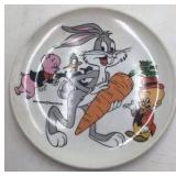 Vintage Looney Tunes Bugs Bunny Collector Plate – Lenox Ware with Carrot Scene