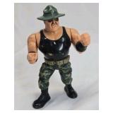 1991 LJN WWF Sgt. Slaughter Action Figure – Camo Pants Variant