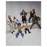 Vintage WWE WCW Wrestling Action Figures Lot – Mixed Superstars