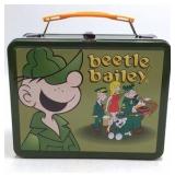 Vintage Beetle Bailey Lunchbox – 2002 Bosley Boxes Green Metal with Characters