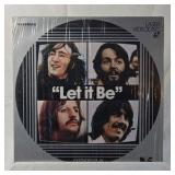 1970 Beatles "Let It Be" Laser Videodisc – Extended Play United Artists