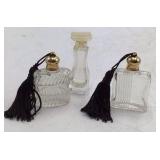Vintage Miniature Glass Perfume Bottles