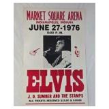 1976 Elvis Presley Concert Poster – Market Square Arena Indianapolis