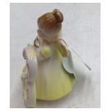 Vintage Josef Birthday Angel Figurine – Number 3 Birthday Girl