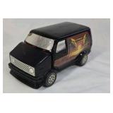 Vintage Toy Semi Truck and Custom Van