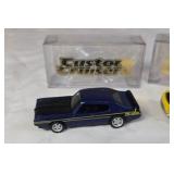 Vintage Custom Cruisers Diecast Muscle Cars – Set of Three in Original Cases