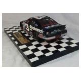 Dale Earnhardt Sr. Goodwrench Monte Carlo – Black Diecast "Bricks" Brickyard Win Replica on Checkered Base