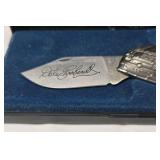 Dale Earnhardt Sr. #3 Goodwrench Racing Action Pocket Knife – Silver Plated Collectible in Box