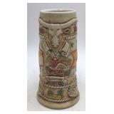 Vintage Budweiser Texas Stein – Handcrafted Limited Edition with Star & Rope Design