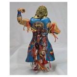 2001 Ultimate Warrior WWF Action Figure – Blue and Gold Attire