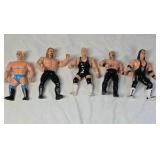 Vintage WWE WCW Wrestling Action Figures Lot – Mixed Superstars