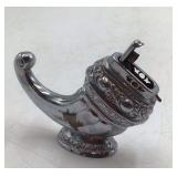 Vintage Silverplate Horn of Plenty Lighter