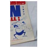 1977 Mud Hens Baseball Souvenir Program – Lucas County Recreation Center