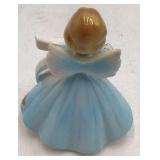 Vintage Josef Birthday Angel Figurine – Number 5 Birthday Girl