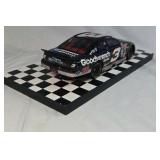 Dale Earnhardt Sr. Goodwrench Monte Carlo – Black Diecast "Bricks" Brickyard Win Replica on Checkered Base