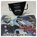 Dale Earnhardt Sr. "Forever the Man" Hood Display – Limited Edition Photo Tribute on Stand