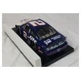 Rusty Wallace Miller Lite Ford Taurus – Blue and White Diecast on Black Base