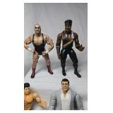 Vintage WWE WCW Wrestling Action Figures Lot – Mixed Superstars