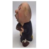 Vintage Dabs Japan Ceramic Retirement Fund Piggy Bank Figurine