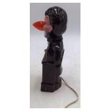 Vintage Ceramic "The Bar is Open" Figurine Lamp – Japan Mark