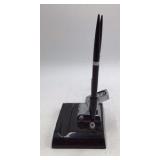 Vintage Desk Calendar with Dual Black Pens – Alliance Livestock Commission Co. Nebraska