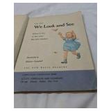 1951 "The New We Look and See" Basic Reader – Scott, Foresman and Company