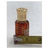 Vintage Jontue Miniature Perfume Bottle – Red Velvet Pouch