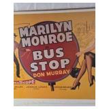 1956 "Bus Stop" Movie Poster – Marilyn Monroe with Don Murray