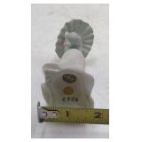 Vintage Josef Figurine – Lady in Large Hat with Purse