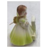 Vintage Josef Birthday Angel Figurine – Number 5 Birthday Girl