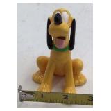 Vintage Disney Ceramic Figurines – Sorcerer Mickey, Pluto, and Mickey