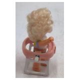 Vintage Care Bears Wind-Up Toy – Blonde Baby in Walker