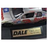 Dale Earnhardt Sr. Goodwrench Monte Carlo – Silver Chrome "Quick Silver" Replica on Checkered Base